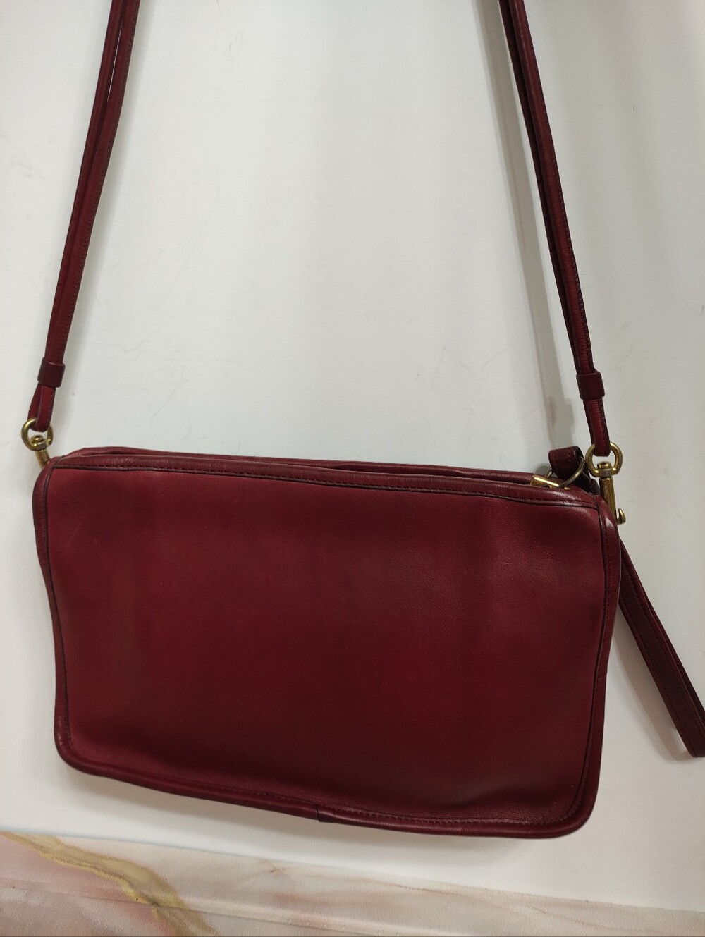 Vintage Coach 9455 Zippered Clutch Made in NYC - Picture 2 of 15